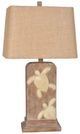 Lamps Per Se Washed Sand/White Table Lamp-0