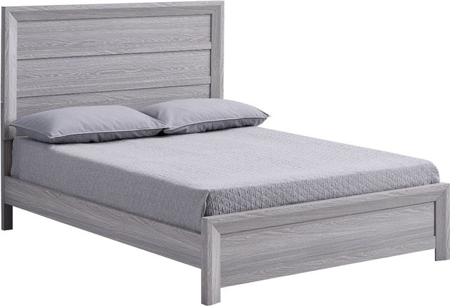 Crown Mark Adelaide Driftwood Full Panel Bed-0