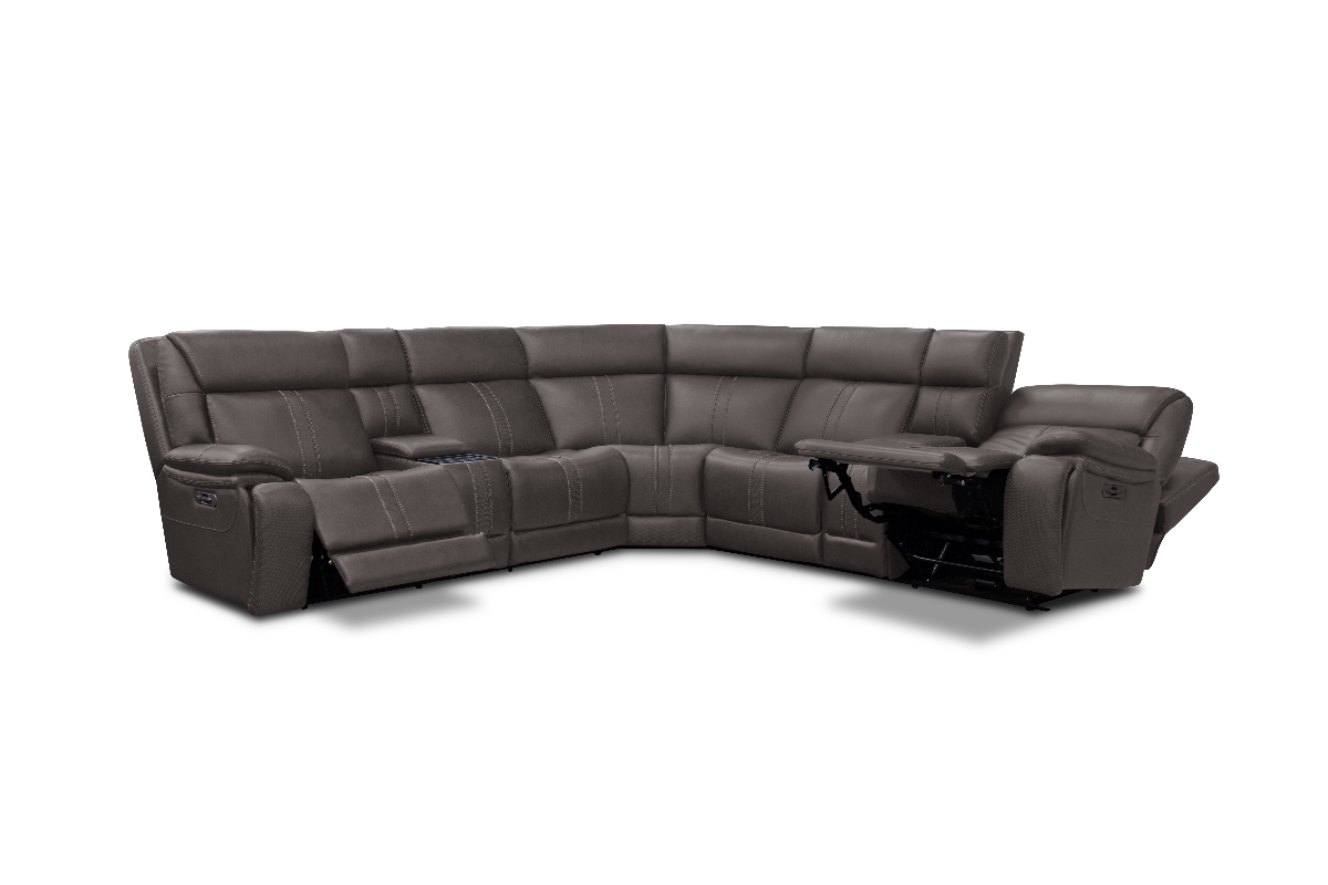 ◆MAO◆ ModularOne Stone 8-Piece Sectional with Left Arm Facing Chaise