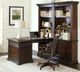 aspenhome® Grand Classic Tobacco Peninsula Desk-2