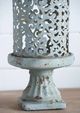 A & B Home Southern Living Dawn Gold Large Candle Holder-2