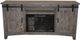 Million Dollar Rustic Barn Door Charcoal/Gray 70" Fireplace-0