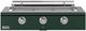 Caliber™ Rockwell Social 3-Burner Emerald Built-In Natural Gas Grill with Chrome Hardware-0