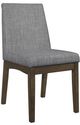 Mazin Furniture Whittaker 5 Piece Burnished Brown Dining Set-2