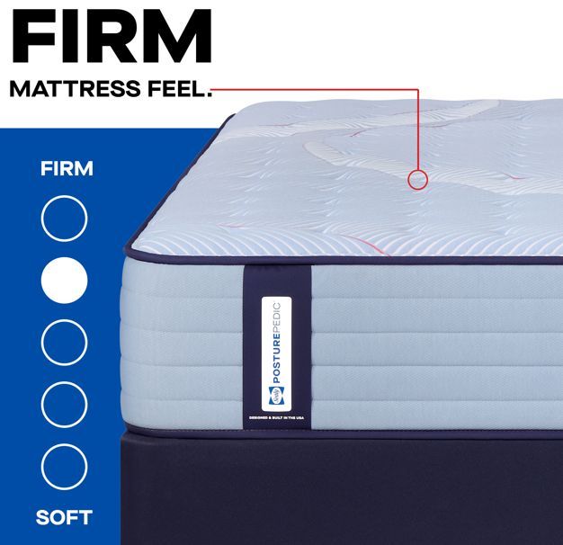 Sealy® Posturepedic® Dudley 13" Wrapped Coil Firm Tight Top Queen Mattress-3