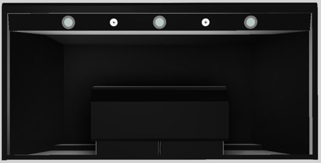 Vent-A-Hood® 48" Black Wall Mounted Range Hood-3