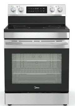 Midea® 30" Stainless Steel Freestanding Electric Range