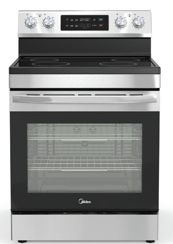 Midea® 30" Stainless Steel Freestanding Electric Range