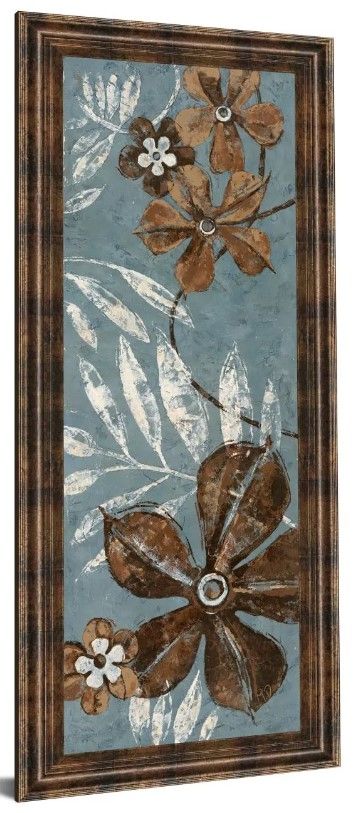 Classy Art Denim Garden l by Maria Donovan Wall Art-0