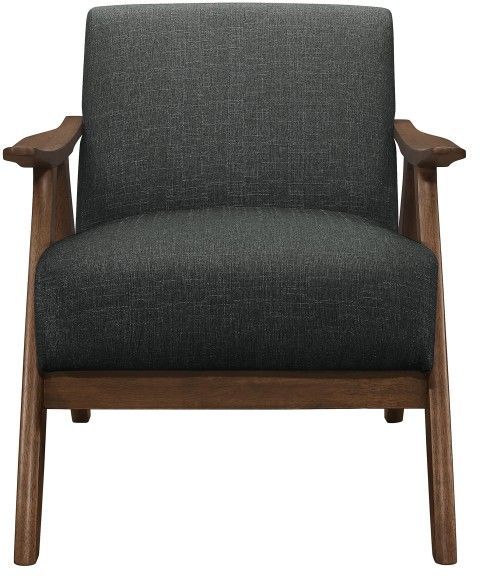 Homelegance® Damala Dark Gray Accent Chair-2