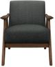 Homelegance® Damala Dark Gray Accent Chair-2