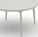 Telescope Casual Origins 54" Round Dining Height Tapered Leg Table with Hole-1