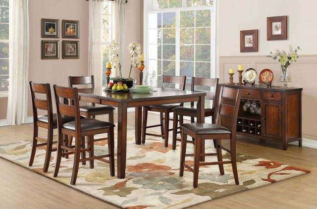Homelegance® Mantello Cherry Brown Counter Height Table-1
