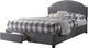 Coaster® Niland Charcoal Upholstered Queen Storage Bed-0