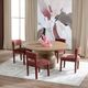 Crestview London 2-Piece Merlot Dining Chair Set-1