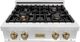 ZLINE Autograph Edition 30" Stainless Steel Gas Rangetop -3
