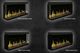Modern Flames Orion Black 76" Multi Virtual Electric Fireplace-4