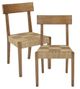 Olliix by Harbor House Noah Set of 2 Chestnut Dining Chair-4
