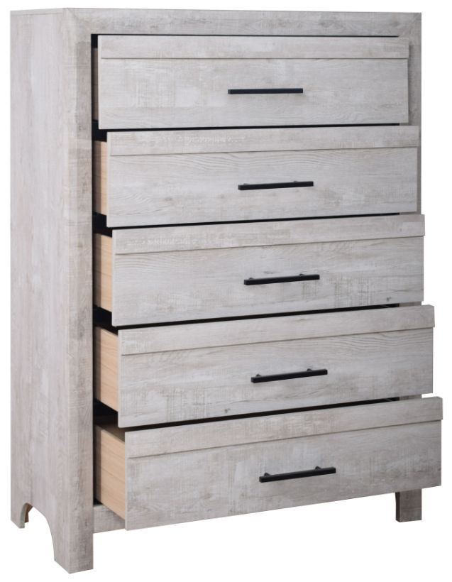 New Classic® Home Furnishings Biscayne Driftwood Chest-3