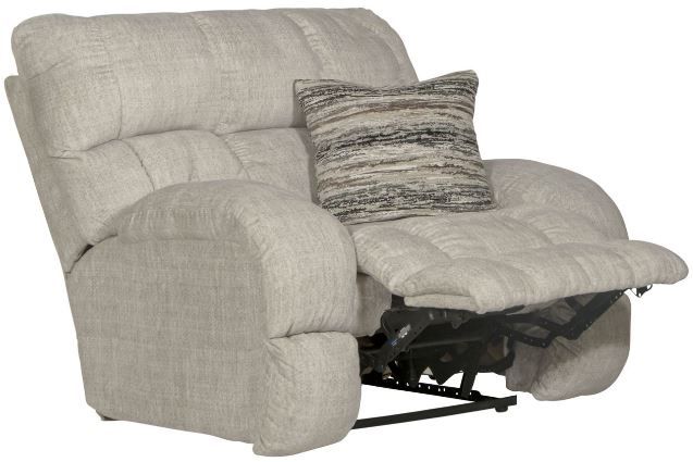 Catnapper® Ashland Buff/Zebra Lay Flat Recliner-3