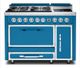 Viking® Tuscany 48" Alluvial Blue Dual Fuel Pro-Style Dual Fuel Natural Gas Range-0