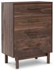 Signature Design by Ashley® Calverson 3-Piece Mocha Full Bedroom Set-3