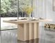 ACME Furniture Inca Travertine Stone Dining Table-1