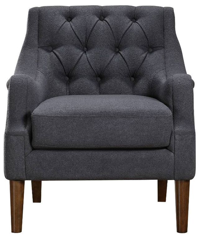 Homelegance® Stella Dark Gray Accent Chair-2