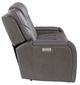 Steve Silver Co. Daniel Mossy Gray Triple Power Reclining Theater Sofa-4
