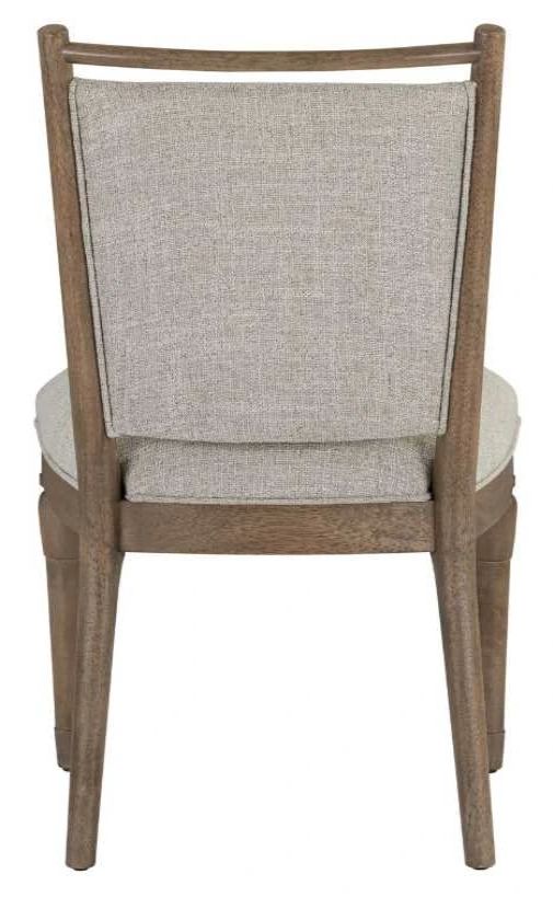 Liberty Furniture Hickory Grove Elliston Oatmeal/Heirloom Brown Upholstered Dining Side Chair-4