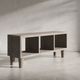 Jofran Inc. Origins Washed Sand Media Console-4