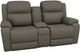 La-Z-Boy® Dorian Smoke Manual Reclining Loveseat with Console-0