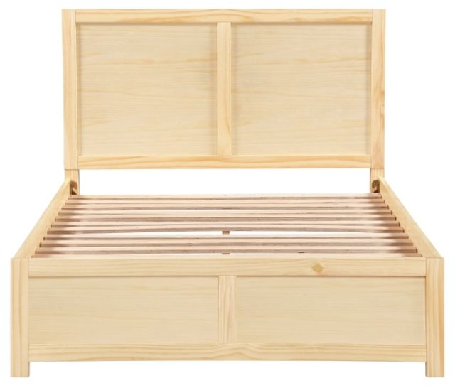 Homelegance® Bartly Natural Full Platform Bed-3