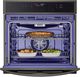 LG 30" PrintProof® Black Stainless Steel Single Electric Wall Oven-2