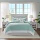 Olliix by Harbor House Aqua Coastline Euro Sham-2