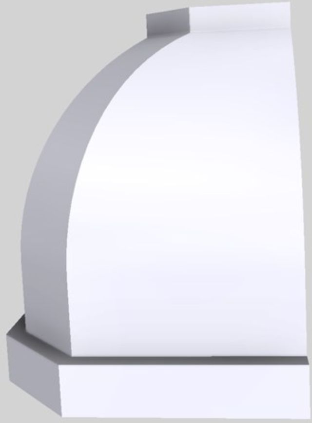 Vent-A-Hood® Designer Series 48" White Wall Mounted Range Hood-3