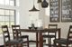 Signature Design by Ashley® Coviar 5-Piece Brown Counter Height Dining Table Set-1