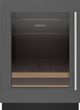 Sub-Zero® Designer 5.5 Cu. Ft. Custom Panel Ready Smart Beverage Center with Left Hinge Glass Panel Door-0