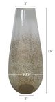 A & B Home Kathleen Beige/Gold Large Vase-2