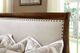 Vaughan-Bassett French Market French Cherry Queen Upholstered Bed-2