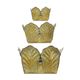 A & B Home 3-Piece Gold Planter Set-3
