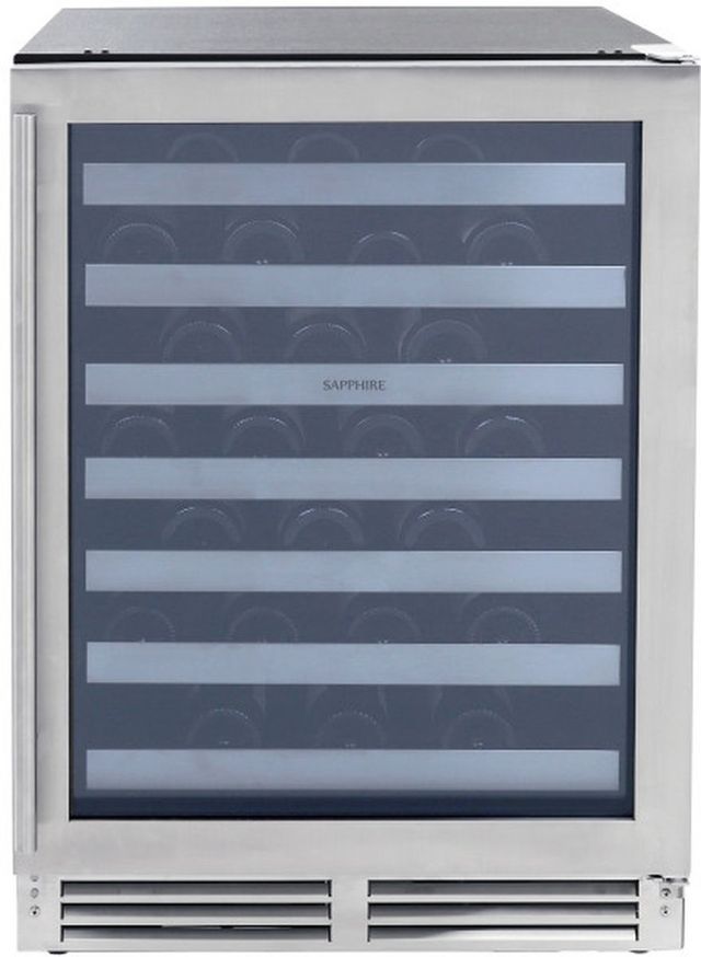 Sapphire Series 3 5.5 Cu. Ft. Stainless Steel Wine Cooler