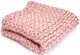 Hush Knit Dusty Rose Weighted Blanket-0