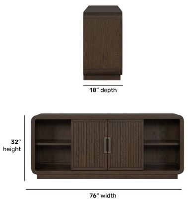 Flexsteel® Athens Chocolate Brown Entertainment Base-2