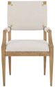 Fairfield® Maxwell Cream/Sunlit Oak Arm Chair-2