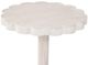 Bassett Mirror Keiran Sandblasted White Accent Table-1