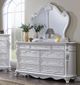 Furniture of America® Ventresca 4-Piece White Queen Bedroom Set-3