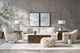 Fairfield® Dimitri Kafe Rectangular Cocktail Table with Black Galaxy Marble Top-1