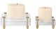 Uttermost® Claire 2-Piece Crystal Candleholders Set-2