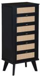 Powell® Claudette Black Jewelry Armoire-0